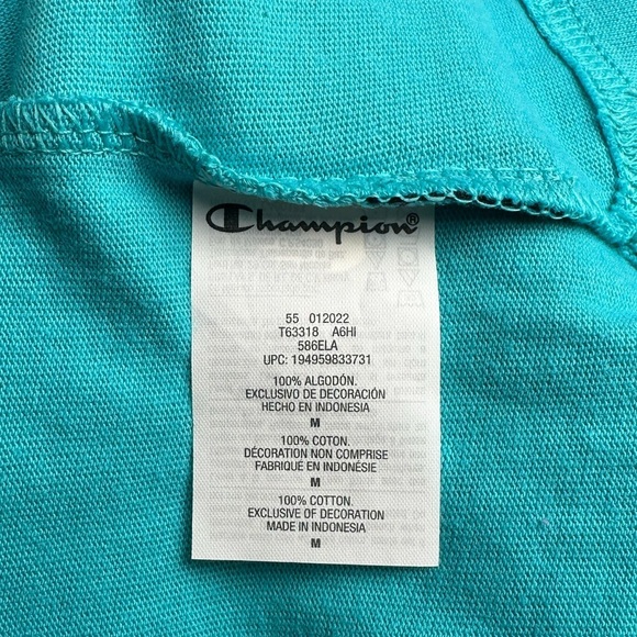 Champion Men's Powerblend Rugby Polo Short Sleeve Tee Shirt Size Medium NWT! - Picture 5 of 7